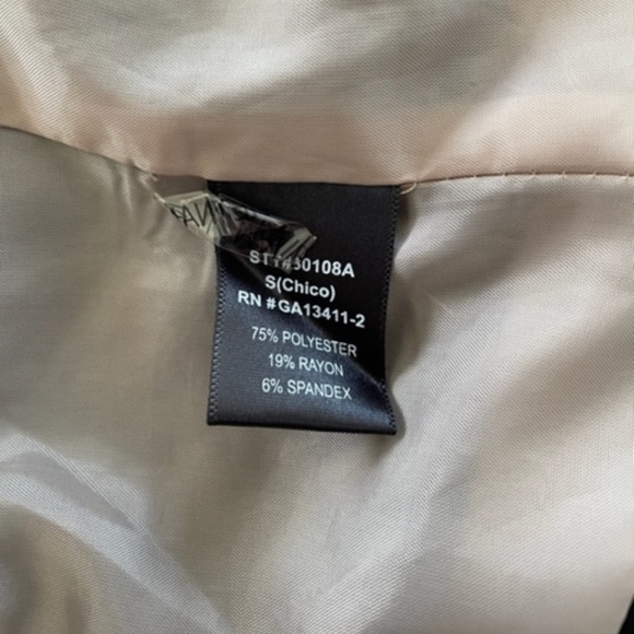 My Bajee Collection By Be Cool | Black Satin Lined Ruched Sleeve Blazer Jacket - Picture 10 of 10